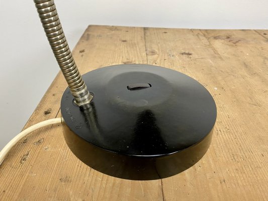 Black Bakelite Table Lamp from Elektrosvit, 1960s-CGF-749946