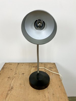 Black Bakelite Table Lamp from Elektrosvit, 1960s-CGF-749946