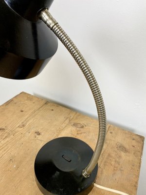 Black Bakelite Table Lamp from Elektrosvit, 1960s-CGF-749946