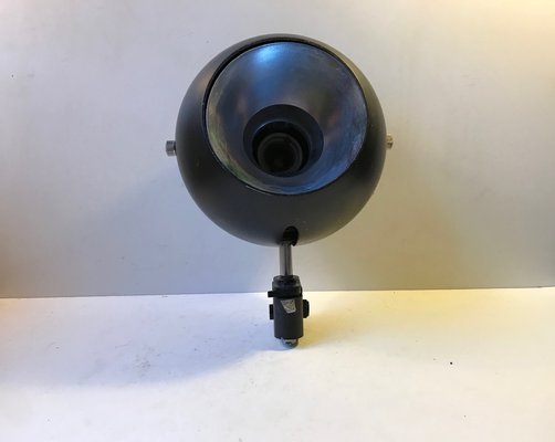 Black Ball Wall Sconce from Louis Poulsen, Denmark, 1970s-LCR-695613