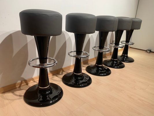 Black Barstool, France, 1950s-NNB-1347932