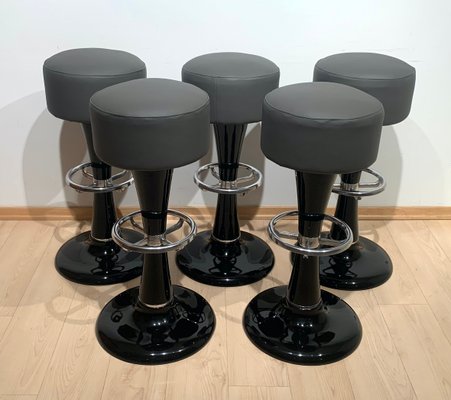 Black Barstool, France, 1950s-NNB-1347932