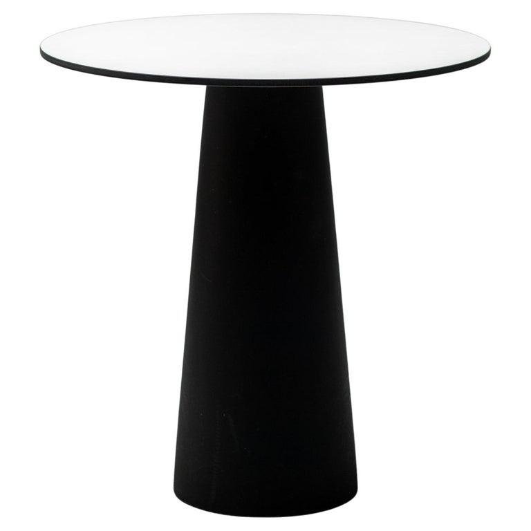 Black Base & White Top Moooi Container Dining Table by Marcel Wanders Studio, 2010s