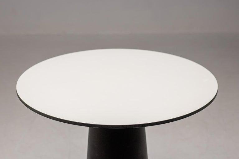 Black Base & White Top Moooi Container Dining Table by Marcel Wanders Studio, 2010s