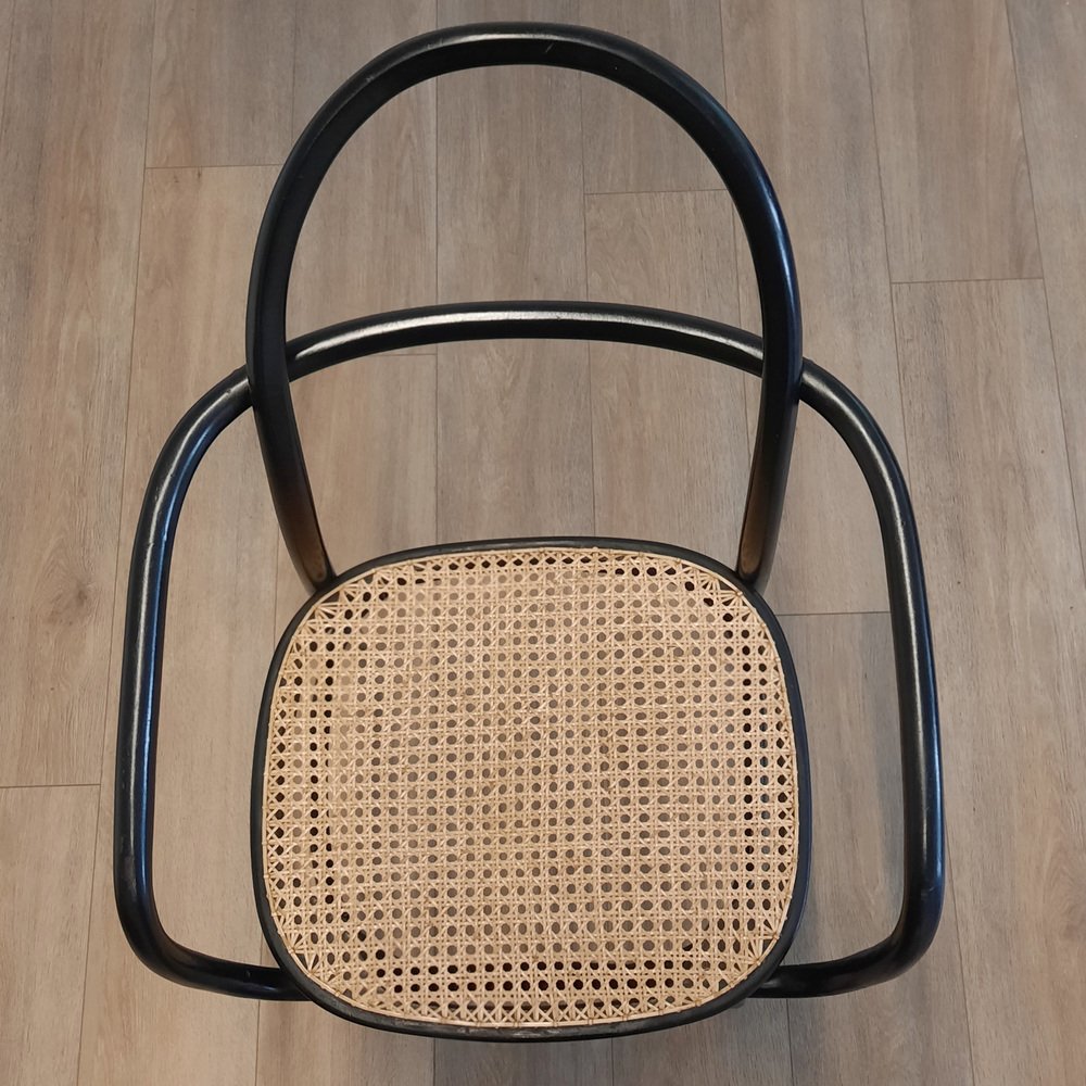 Black Bentwood Chair by Radomir Hofman, 1970s