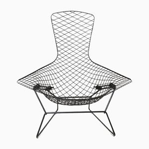 Black Bird Chair in the style of Harry Bertoia for Knoll International-URD-1444824