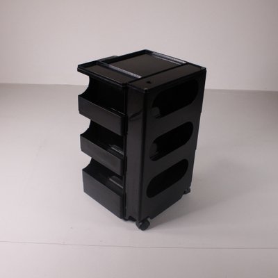 Black Boby Cart by Joe Colombo for Bieffeplast-VJY-1791688