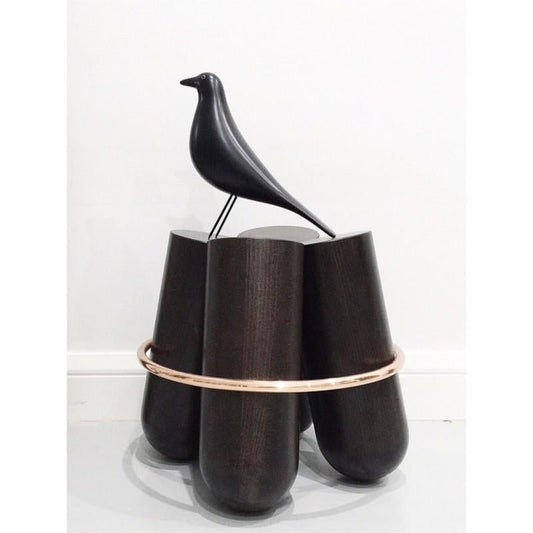 Black Bolt Stool by Note Design Studio