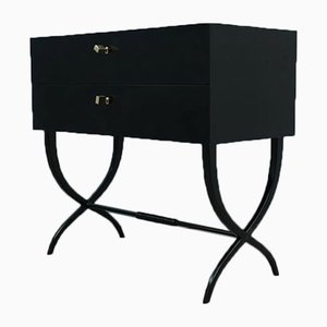 Black & Brass Dresser, 1970s-UH-575010