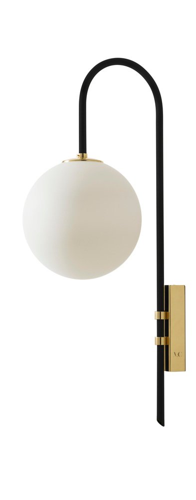 Black Brass Wall Lamp 06 by Magic Circus Editions