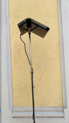 Black Brown Model 70 1105/ D Floor Lamp by Bruno Gecchelin for Arteluce, 1980s-OHK-656687