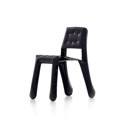 Black Carbon Steel 0.5 Sculptural Chair by Zieta