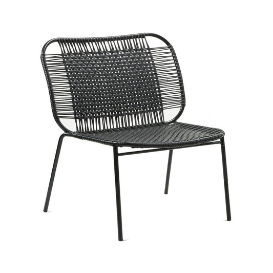 Black Cielo Lounge Chair by Sebastian Herkner