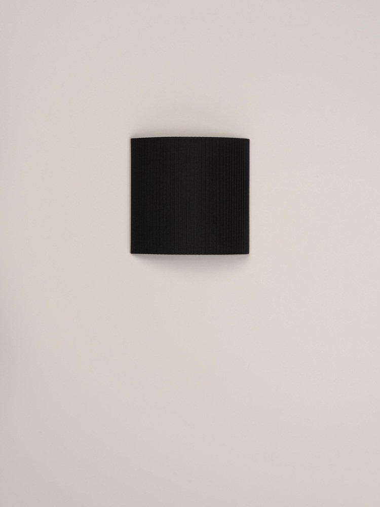 Black Clue Square Wall Lamp by Santa & Cole