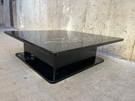 Black Coffee Table from Studio E. F. Viareggio, 1970s-OLY-1438452