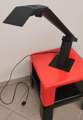 Black Condor Desk Lamp attributed to Hans Von Klier for Bilumen, 1988-AKW-2019753