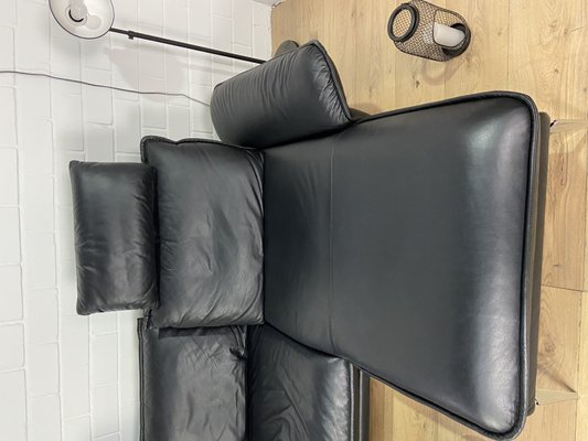 Black Couch Corner Sofabed from K+W, Set of 2-LGU-2018193