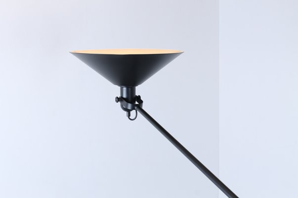 Black Counterbalance Ceiling Lamp by J. J. M. Hoogervorst for Anvia, 1970s-XT-1340848