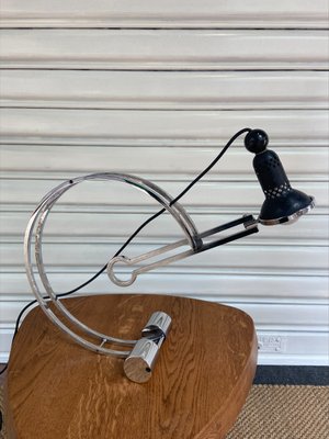 Black Counterbalance Lamp by Charles Martin, 1970-RJQ-1115910