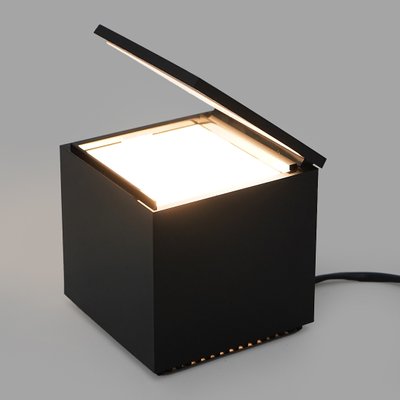 Black Cubo Luce Table Lamp by Studio Opi for Cini and Nils, 1970s-EZ-2024528