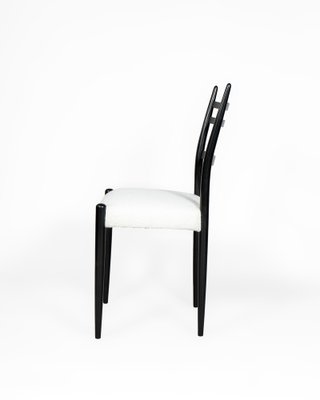 Black Dining Chairs attributed to Donald Gomme for G Plan, 1950s, Set of 6-DIP-1747001