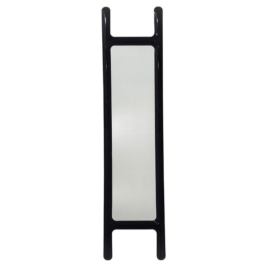 Black Drab Sculptural Wall Mirror by Zieta