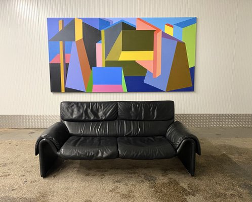 Black Ds-2011 Sofa from de Sede, Switzerland, 1980s-LL-1804691