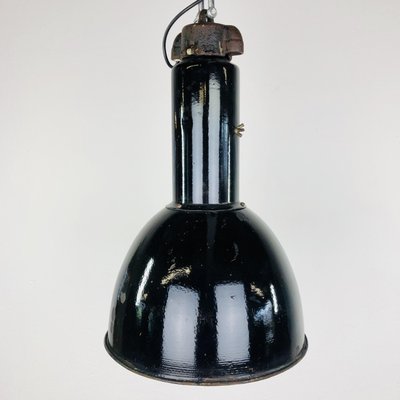 Black Enamelled Factory Lamp from Elektrosvit-LCQ-1229968