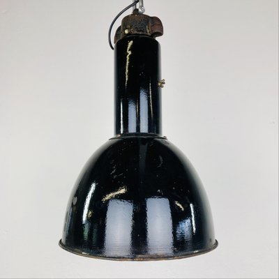 Black Enamelled Factory Lamp from Elektrosvit-LCQ-1229968