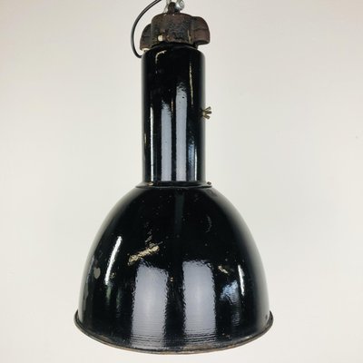 Black Enamelled Factory Lamp from Elektrosvit-LCQ-1229968