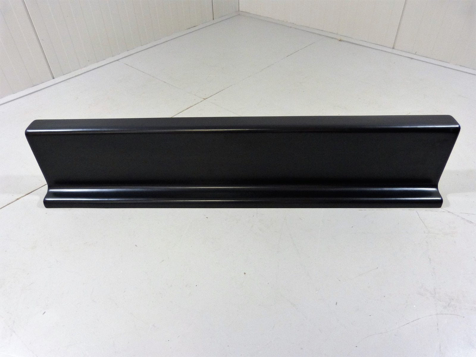 Black Fiberglass Wall Shelves, 1960s, Set of 2