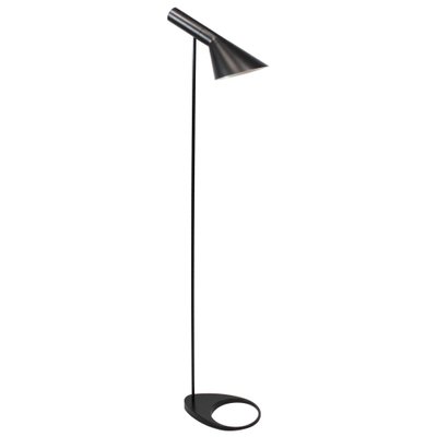 Black Floor Lamp by Arne Jacobsen for Louis Poulsen-UY-711721