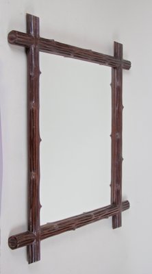 Black Forest Hand-Carved Wall Mirror, Austria, 1900s-TQA-1322229