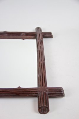 Black Forest Hand-Carved Wall Mirror, Austria, 1900s-TQA-1322229