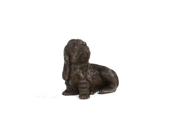 Black Forest Style Carved Basswood Dog, 1900-CEJ-1759748