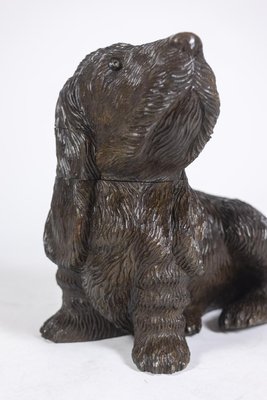 Black Forest Style Carved Basswood Dog, 1900-CEJ-1759748