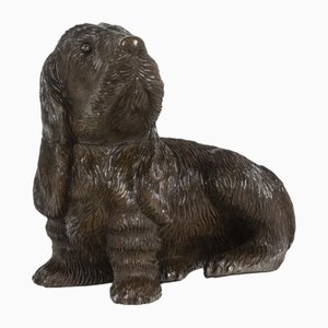 Black Forest Style Carved Basswood Dog, 1900-CEJ-1759748