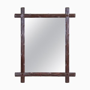 Black Forest Wooden Wall Mirror, Austria, 1900s-TQA-1322230