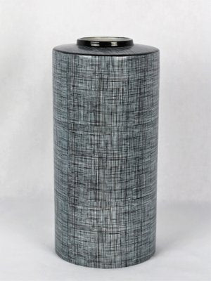 Black & Gray Black Porcelain Tube from François Bernard, 1990s-YBU-1377384