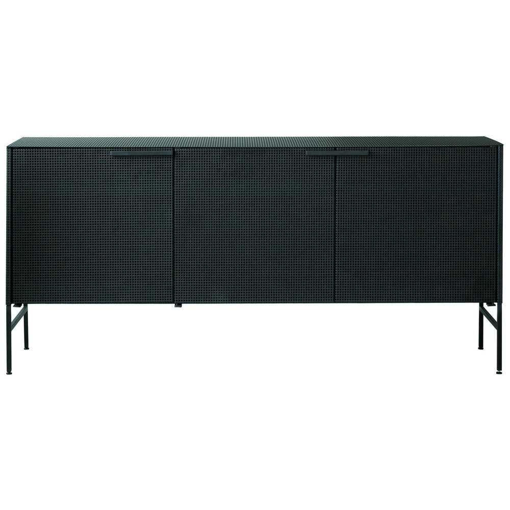 Black Grid Sideboard by Kristina Dam Studio