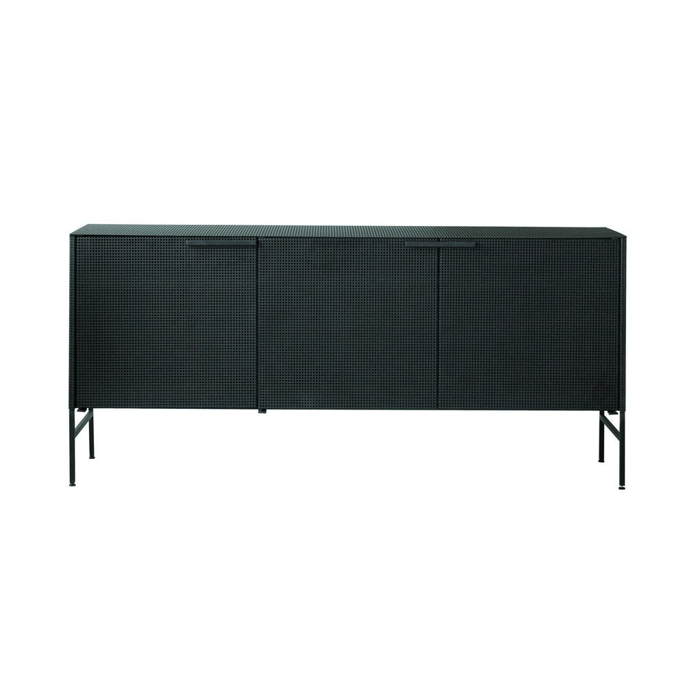 Black Grid Sideboard by Kristina Dam Studio