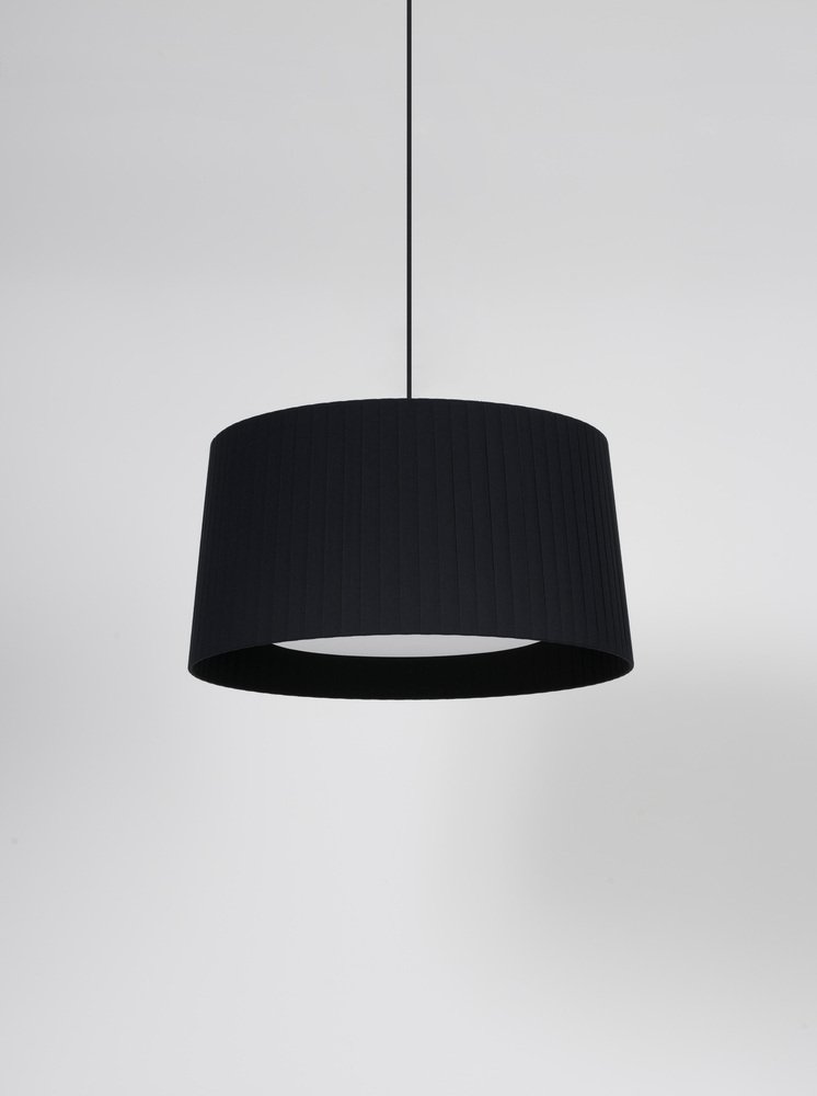 Black GT5 Pendant Lamp by Santa & Cole