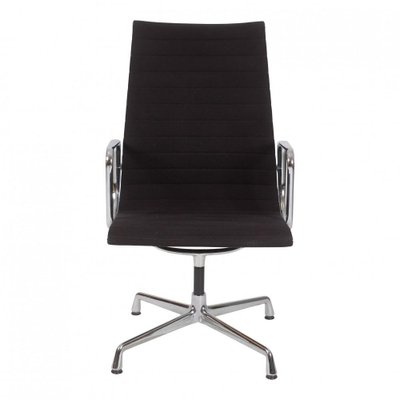 Black Hopsak Fabric EA-108 Chair by Charles Eames for Vitra-MTD-1400511