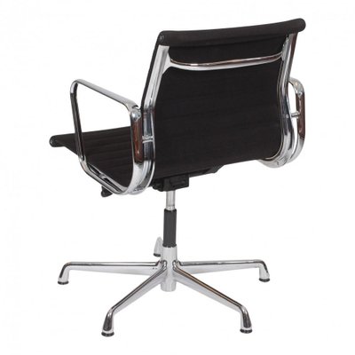 Black Hopsak Fabric EA-108 Chair by Charles Eames for Vitra-MTD-1400512