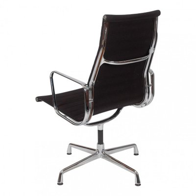 Black Hopsak Fabric EA-108 Chair by Charles Eames for Vitra-MTD-1400511