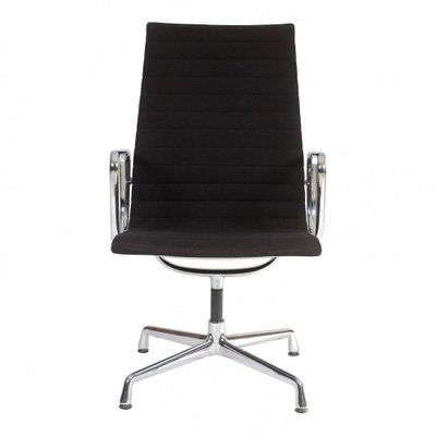 Black Hopsak Fabric EA-109 Chair by Charles Eames for Vitra-MTD-1400498