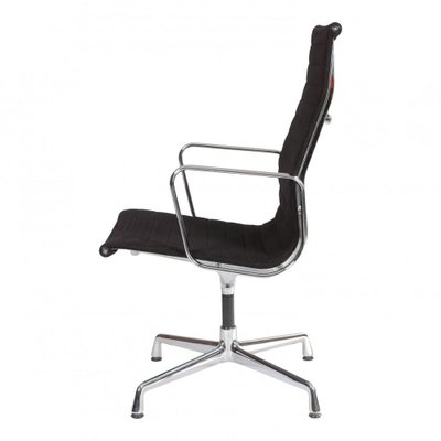 Black Hopsak Fabric EA-109 Chair by Charles Eames for Vitra-MTD-1400498