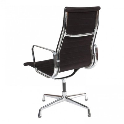 Black Hopsak Fabric EA-109 Chair by Charles Eames for Vitra-MTD-1400498