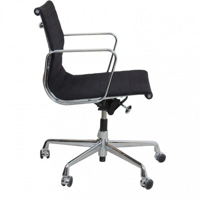 Black Hopsak Fabric Ea-117 Office Chair by Charles Eames for Vitra-MTD-1400310