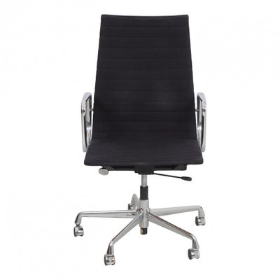 Black Hopsak Fabric Ea-119 Office Chair by Charles Eames for Vitra-MTD-1400304